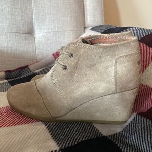 Toms Wedge Heel Boots